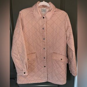 JOIE Quilted Light Pink Coat 🔥